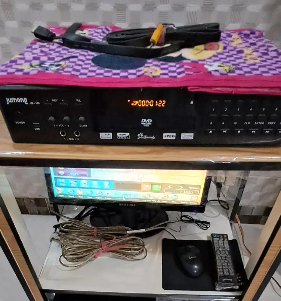 Karaoke Set Player + Monitor Set