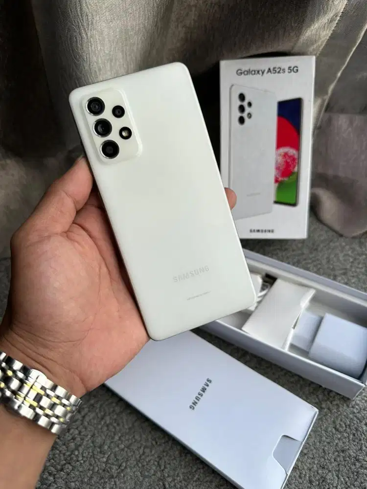 Samsung a52s 5G ram 8/256 gb second mulus normal