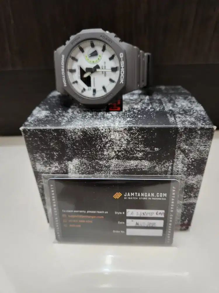 Casio G Shock GA 2100HD, not Seiko, Alba