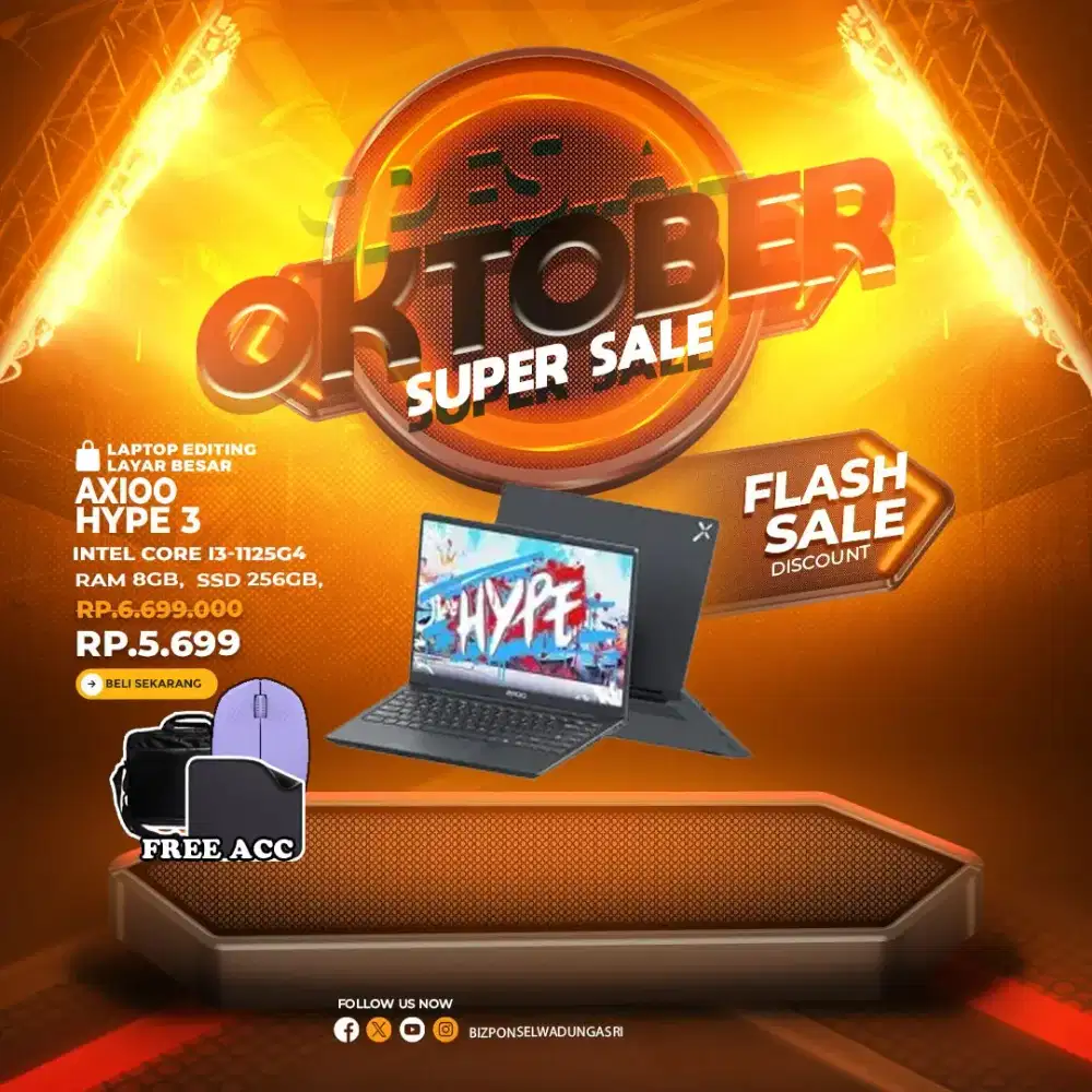 AXIOO HYPE3 INTEL CORE I3