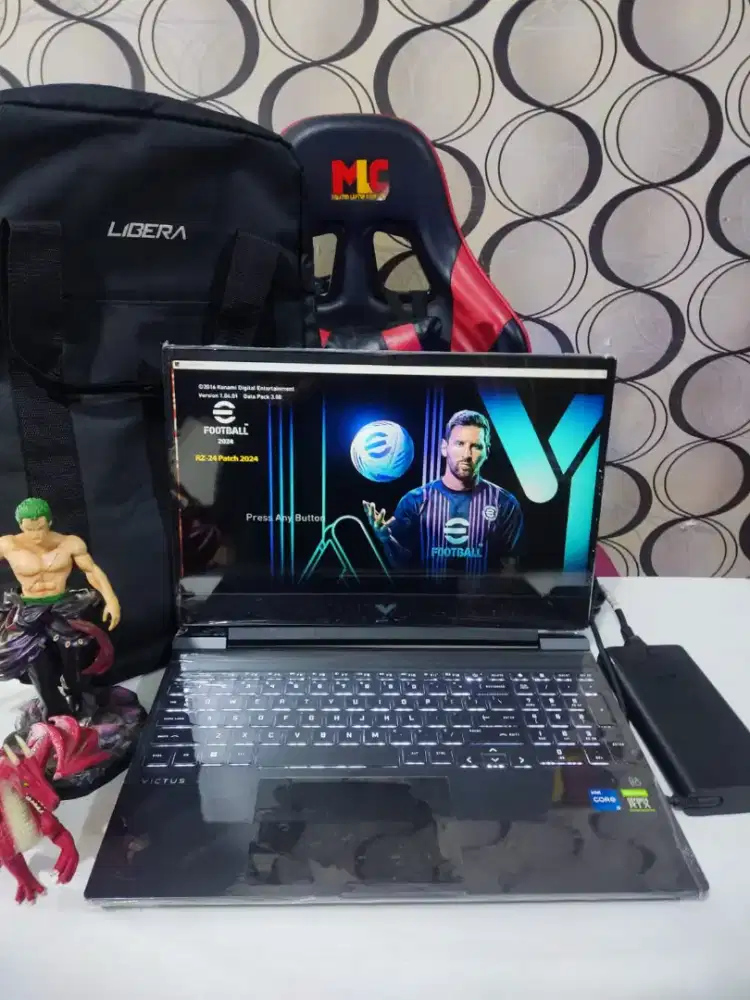 HP Victus 15 GEN 12 VGA Nvidia RTX 3050 Siap Rendering
