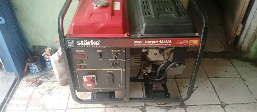 JUAL MESIN GENSET BENSIN 12 KVA 2 silender