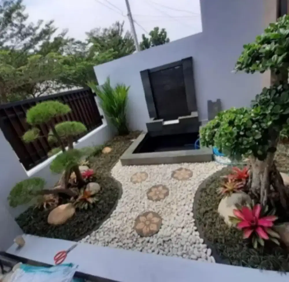 Taman kering outdoor