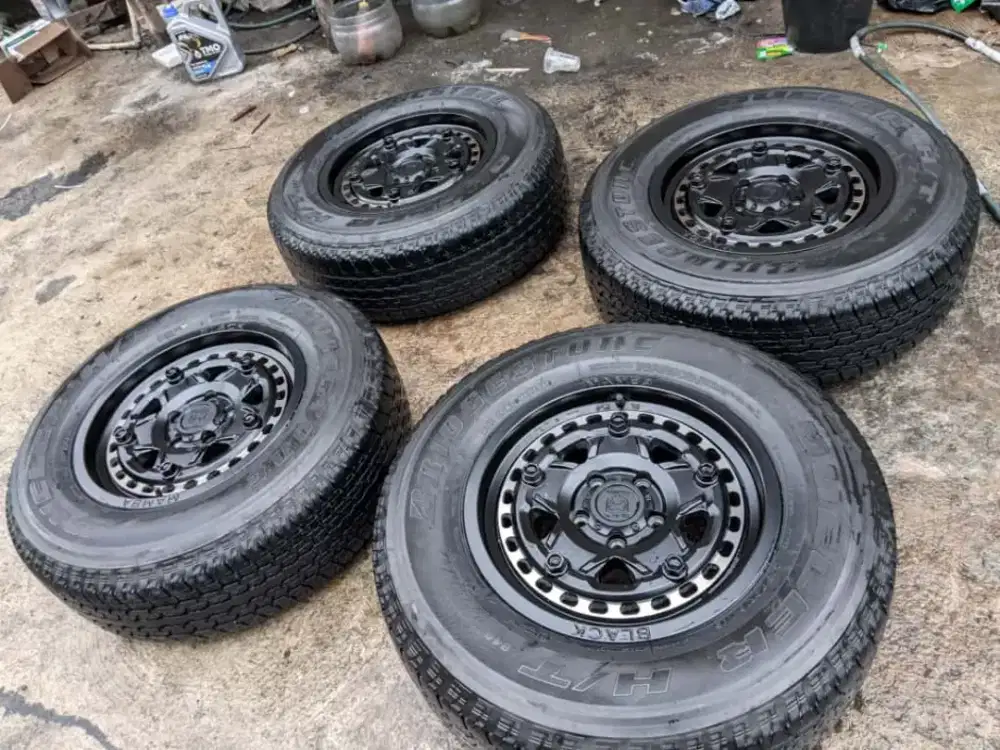 Velg Black Mamba Ring 16 5x114 dan Bridgestone