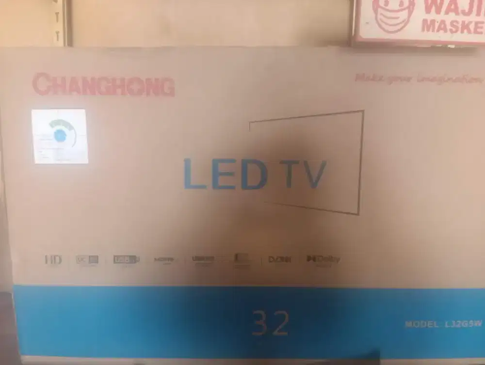 Ready stock tv led digital 32inch changhong