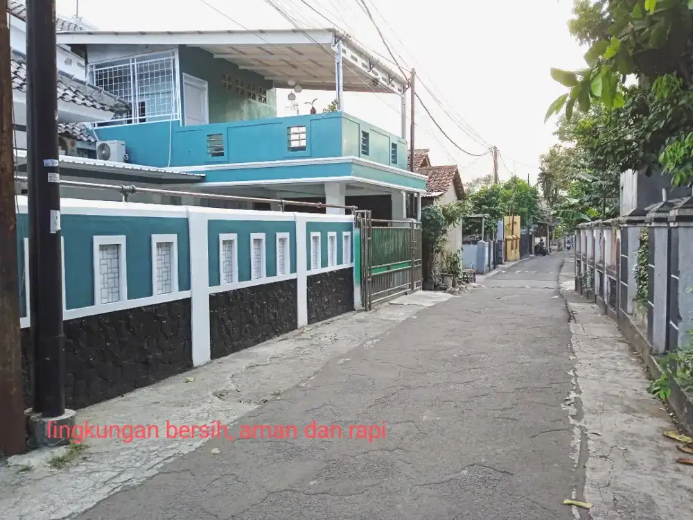 Rumah asri, lt 222, lb 250, 5 kt, 3 km, di kota Bogor