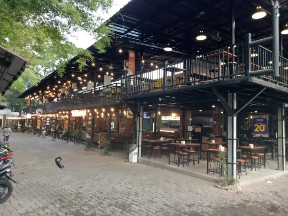 J286.Restaurant dan Kuliner (ruang kantor + ruang serbaguna)strategis Jl Utama Jl Condet raya batu Ampar Jaktim