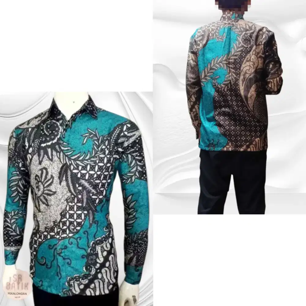 Beli Batik lengan panjang bonus batik lengan pendek