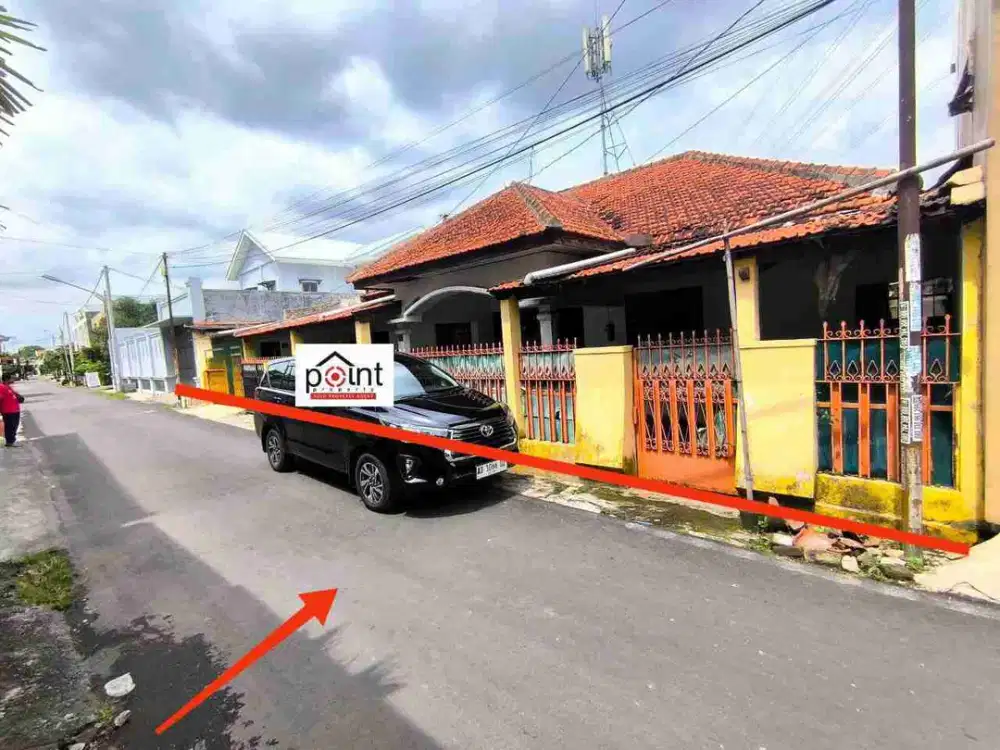 Rumah Hitung Tanah Strategis Cocok Untuk Kost di Solo
