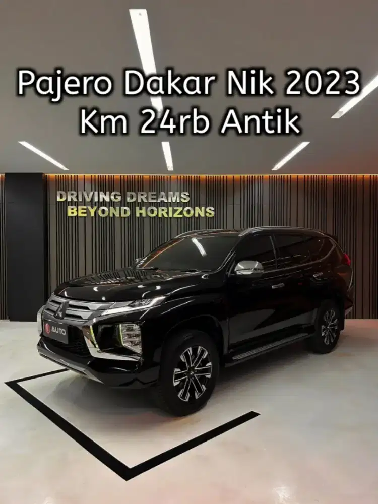 Mitsubishi Pajero Sport Dakar 2024 Hitam Diesel AT B1972YUL Nik 2023