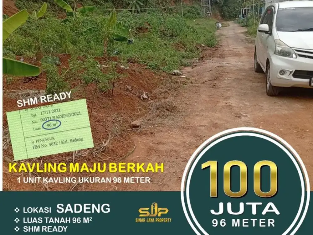 Tanah murah SHM Raedy sadeng gunungpati