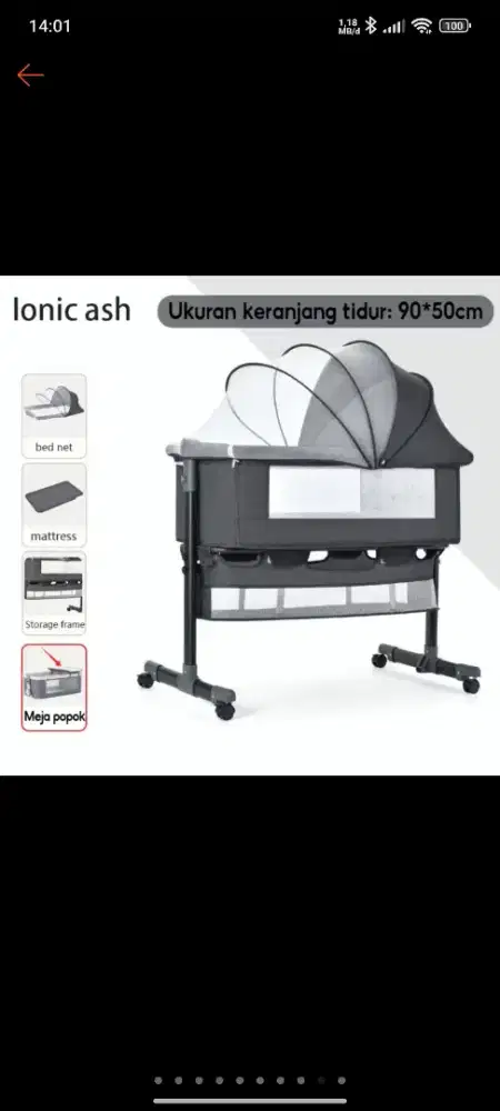 Box bayi masih sangat bagus