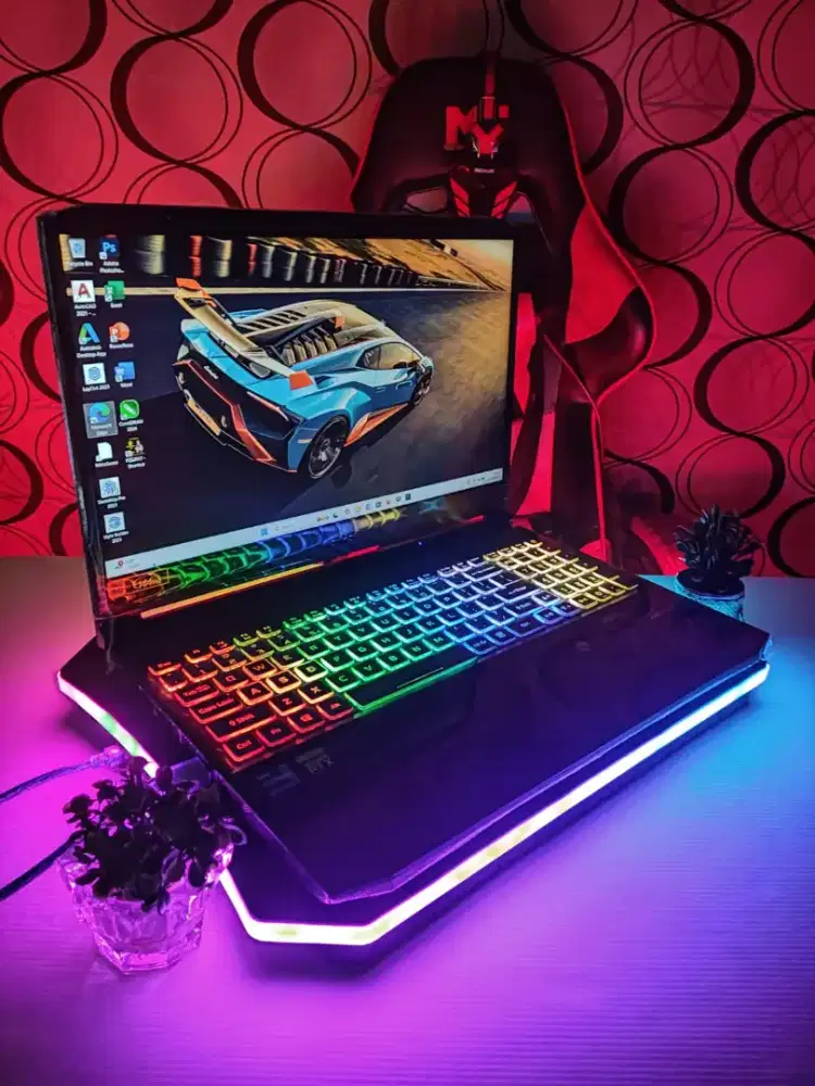 Laptop Render Gaming Acer Nitro 5 Core i7 Ram 16/512gb Ssd Vga Rtx COD