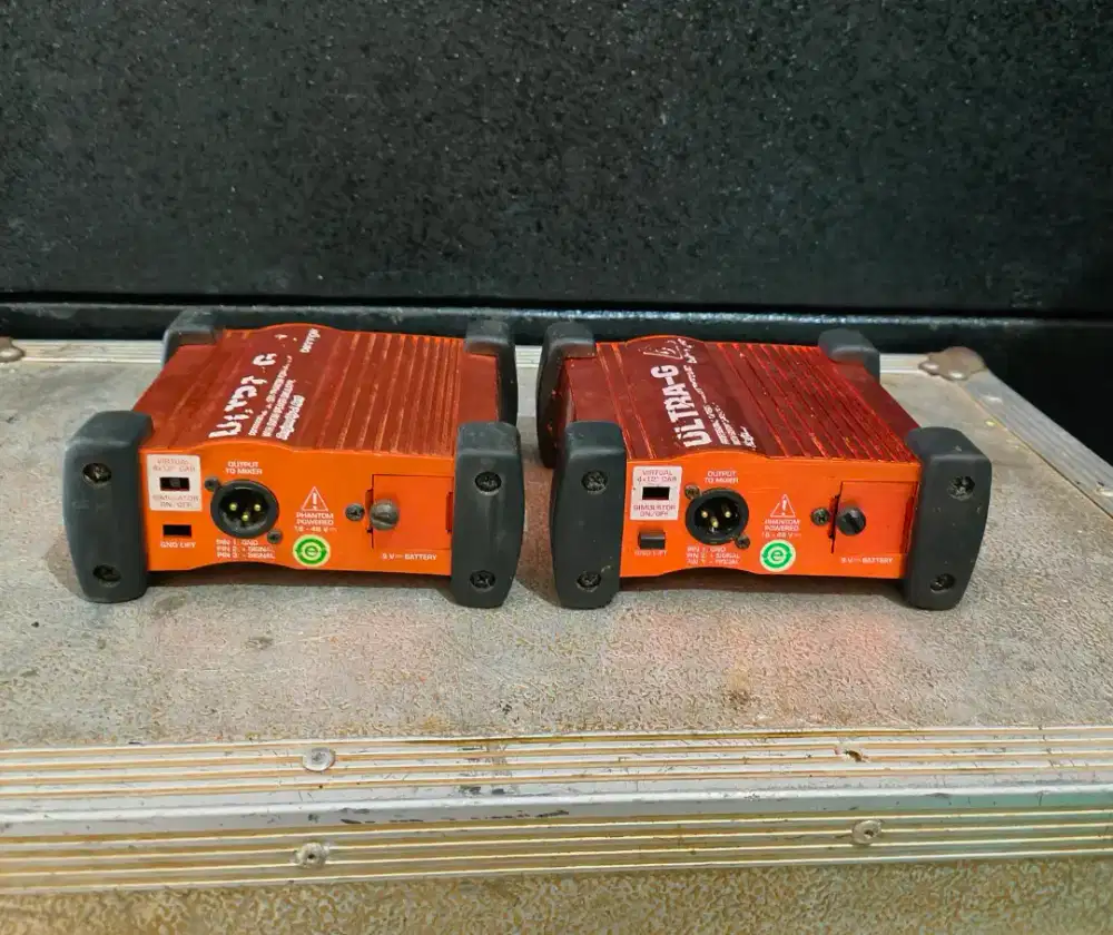 DI box direct box behringer aktif