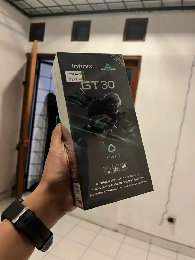 Infinix GT 30 5g New Ram 8+8/256