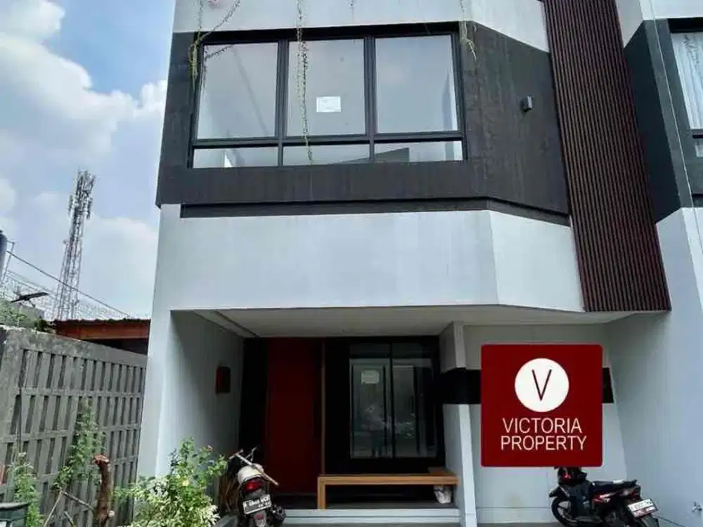 For Sale TW045 Rumah Baru di cluster Balboa Estate  Pondok Cabe, Tangsel Siap Huni