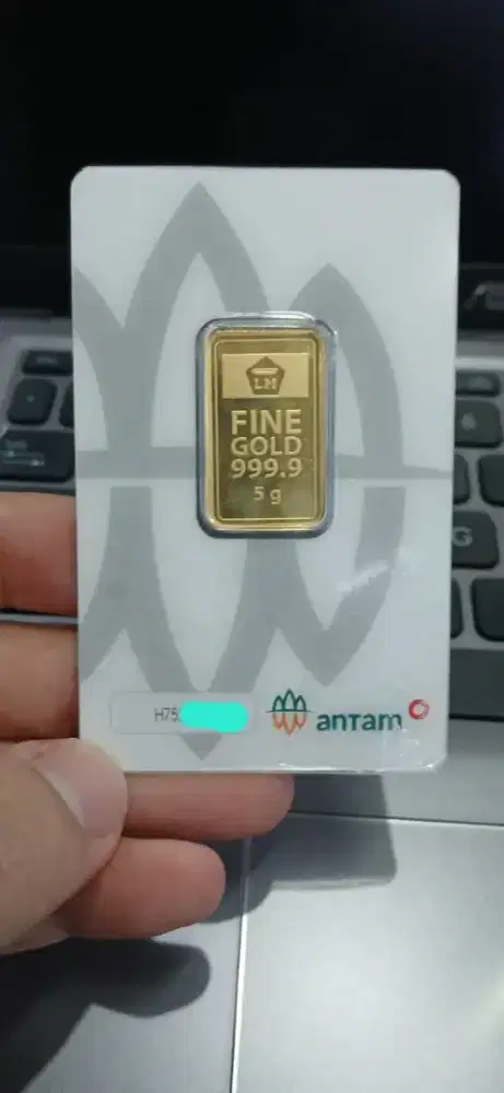 Dijual emas antam rm 2022 5gr certieye logam mulya asli cod bandung