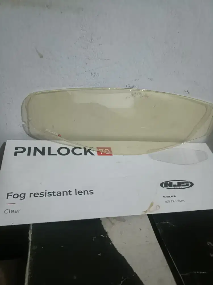 Pinlock 70  cover kaca helm njs zx1r fullface (harga nego)
