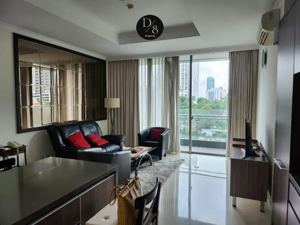 APARTEMEN RESIDENCE 8, Senopati. 2BR+1, 178m2, Ready to move in, SERTIPIKAT, 5,4M