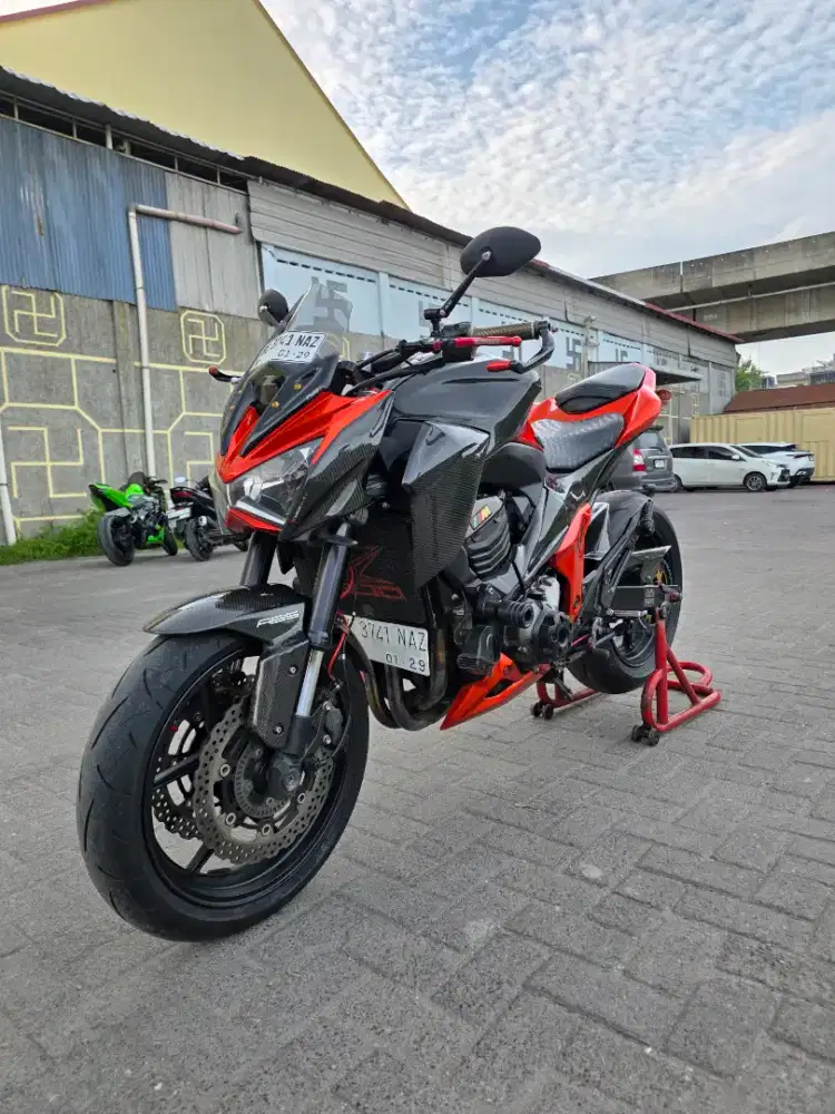 Kawasaki Z800 ABS Orange 2013 pmk 2014