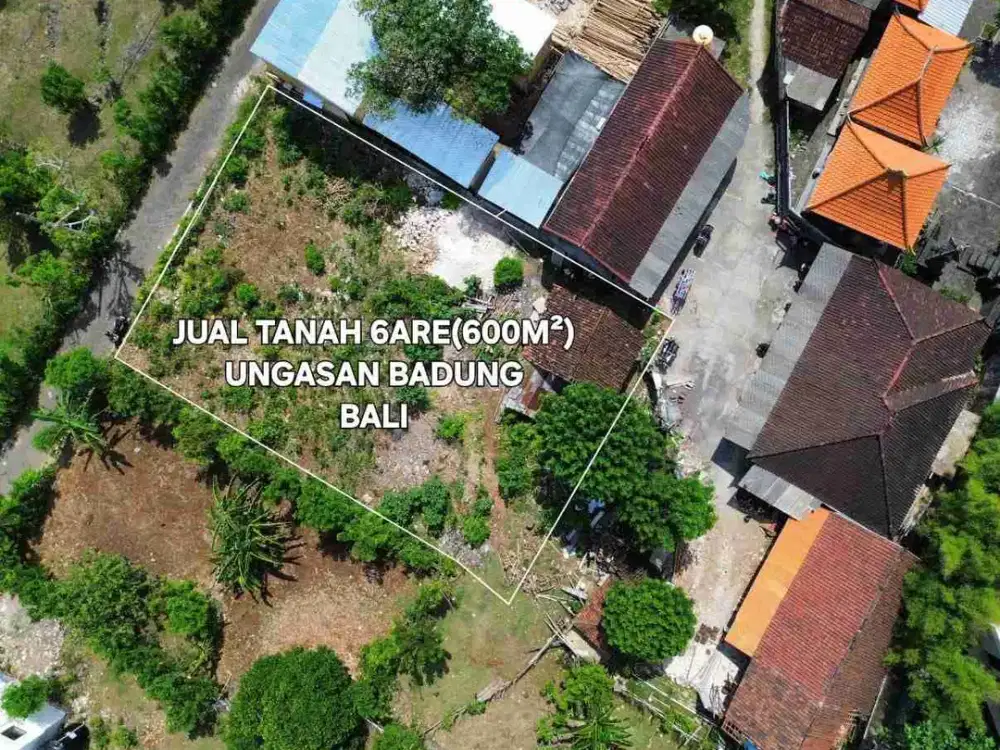 jual tanah premium 600m2 ungasan,villa complex