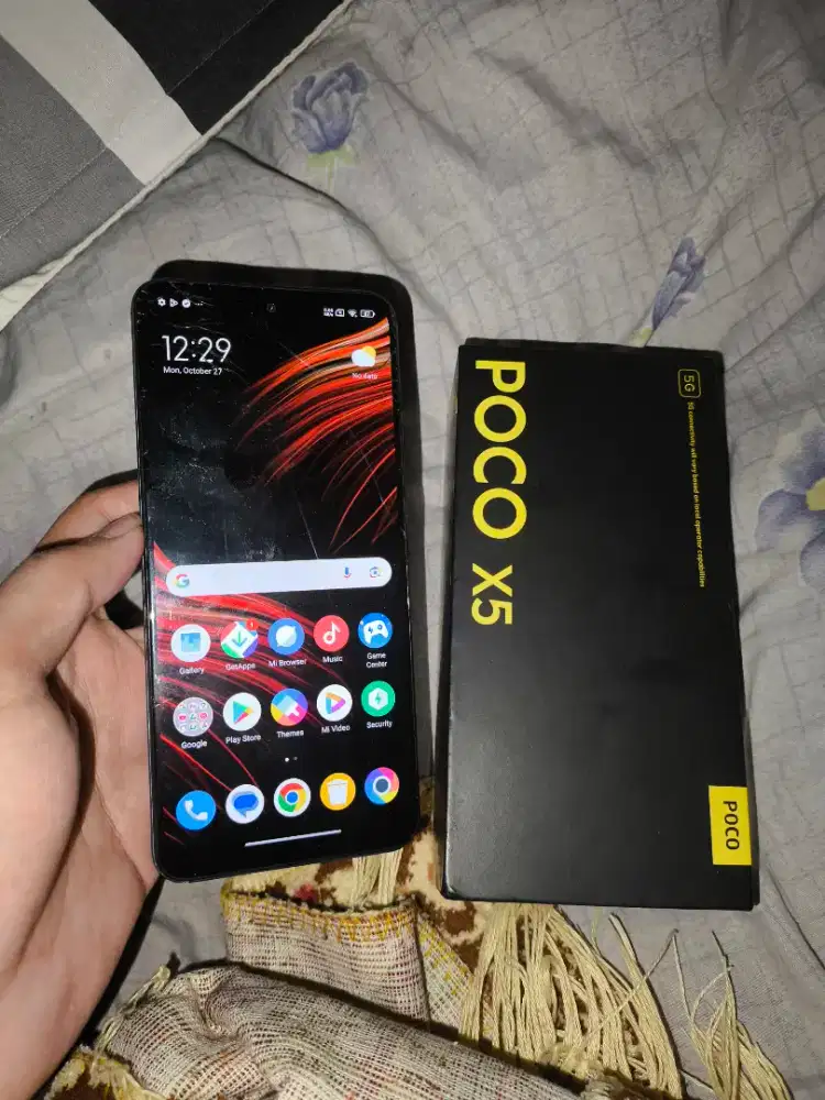 POCO X5 5G 6/128 GAMING ORI LENGKAP BANDA ACEH