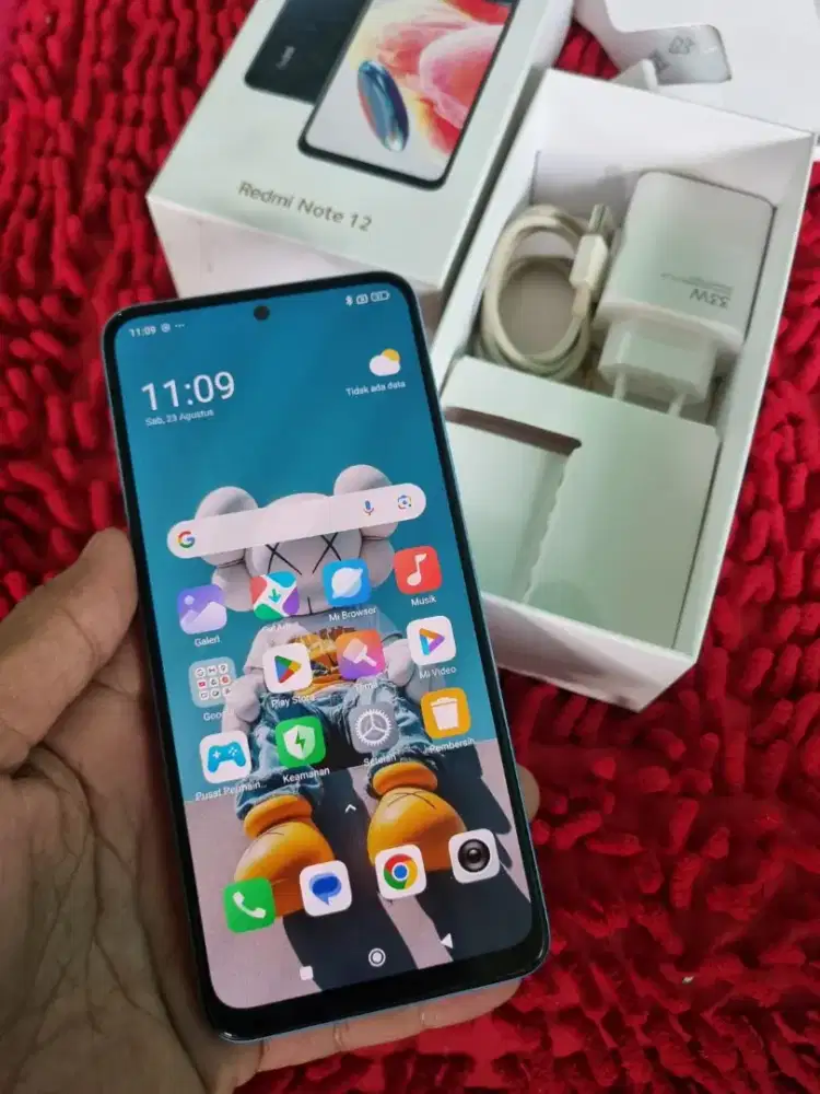 Redmi note 12 NFc ram 8+4/128 mulus fulset no minus cakep