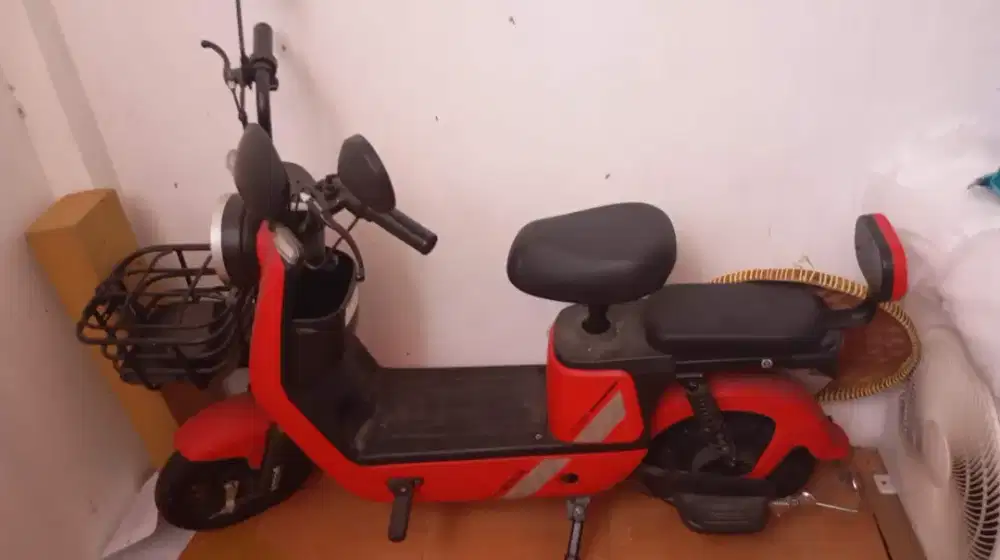 Sepeda listrik goda golden tiger kondisi mati