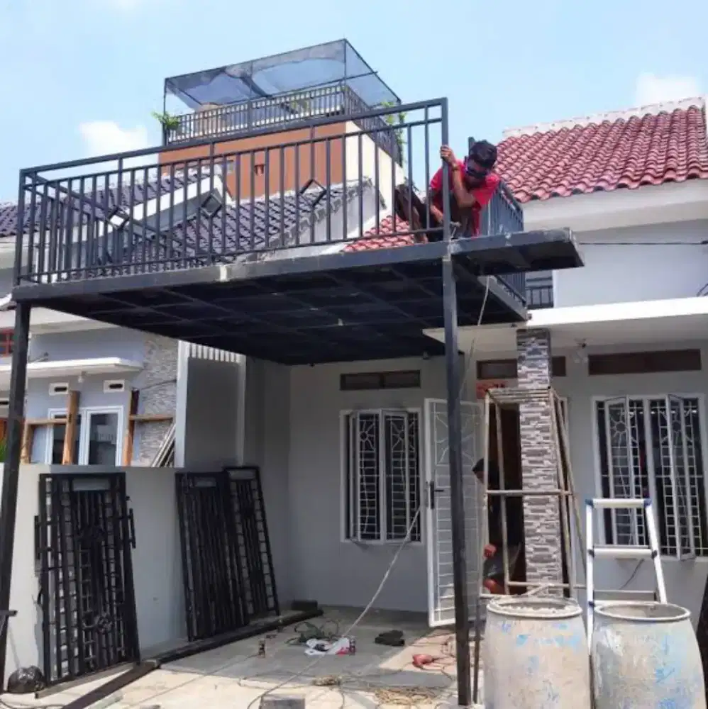 Tukang las pagar dan kanopi murah pangilan