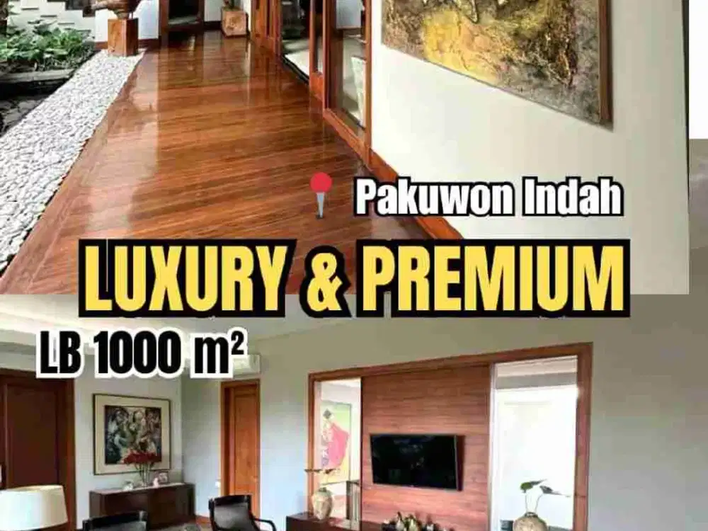 RUMAH PAKUWON INDAH GOLF VIEW DRIVING RANGE LUXURY MARMER SIAP HUNI FURNISHED