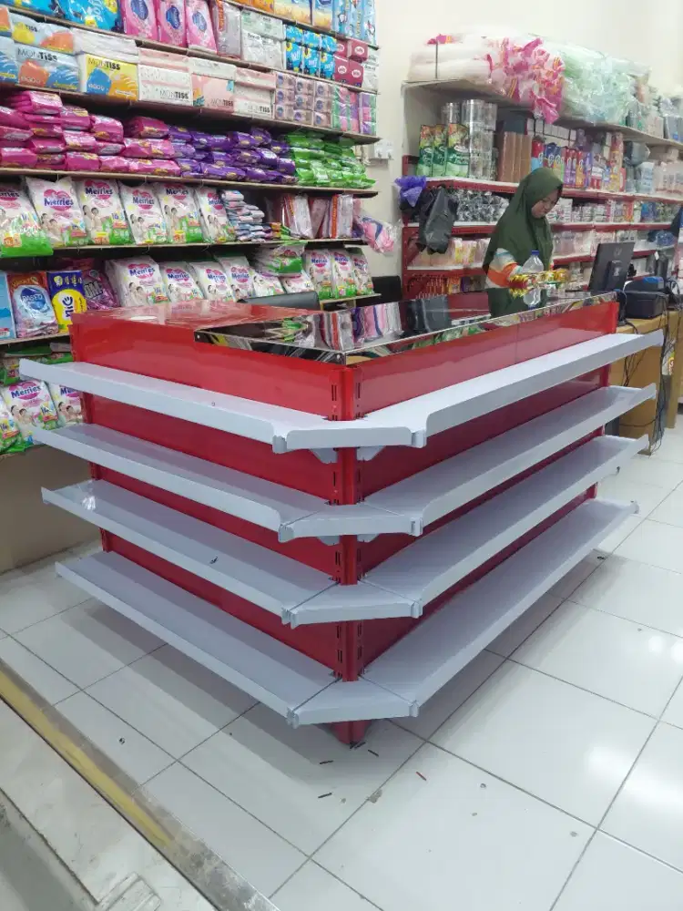 meja kasir Rak gondola