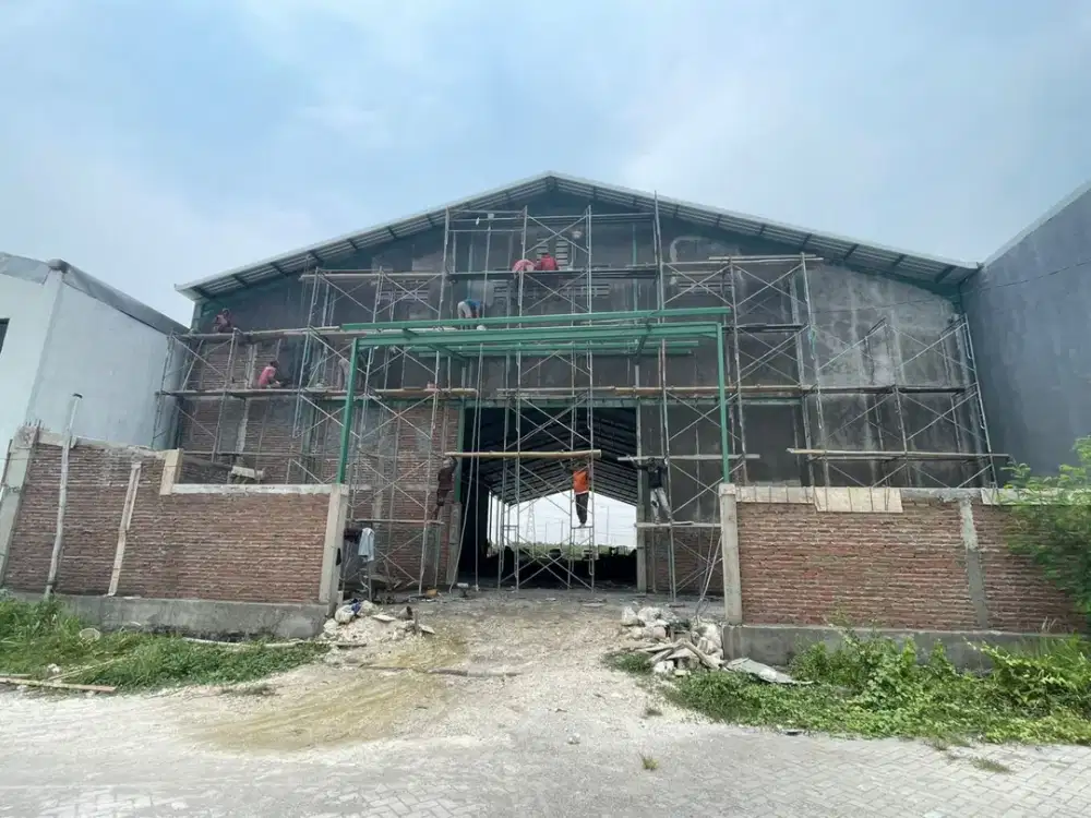 BUMI MASPION, ROMOKALISARI DIJUAL/ DISEWAKAN GUDANG BARU DEKAT AKSES TOL