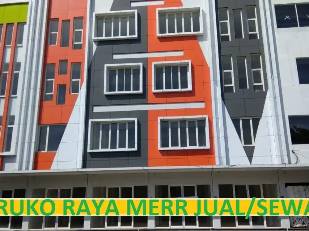 DIJUAL/ DISEWAKAN Komplek Ruko di MERR Jl. Dr. Ir. Soekarno Surabaya