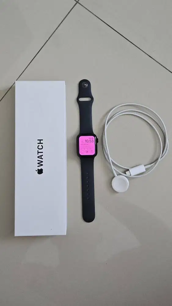Apple Watch SE 2 40mm Midnight – Mulus, Fullset iBox + Bonus 5 Strap