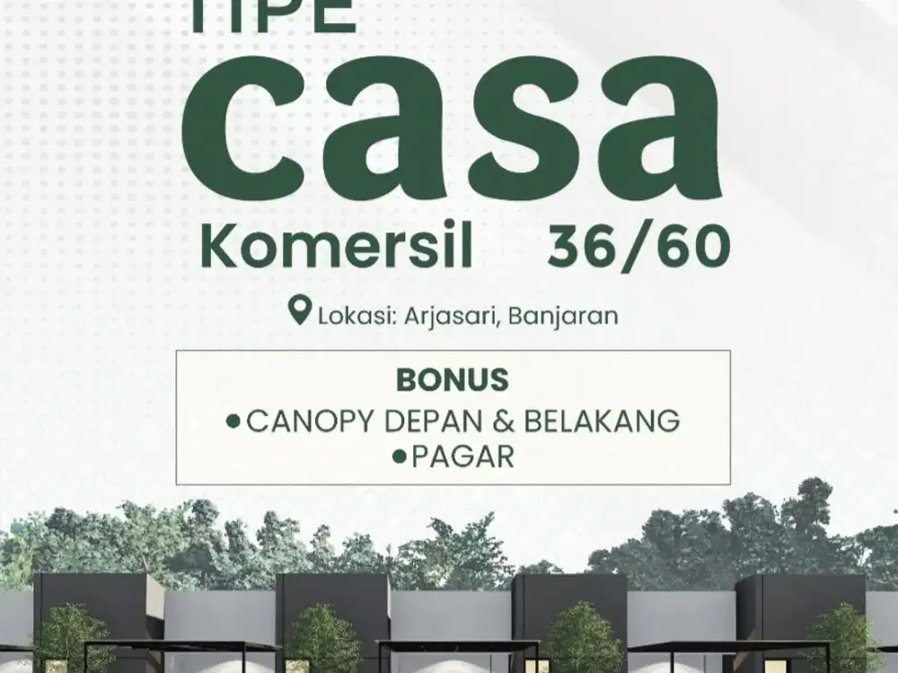 Kota baru arjasari type casa 36/60