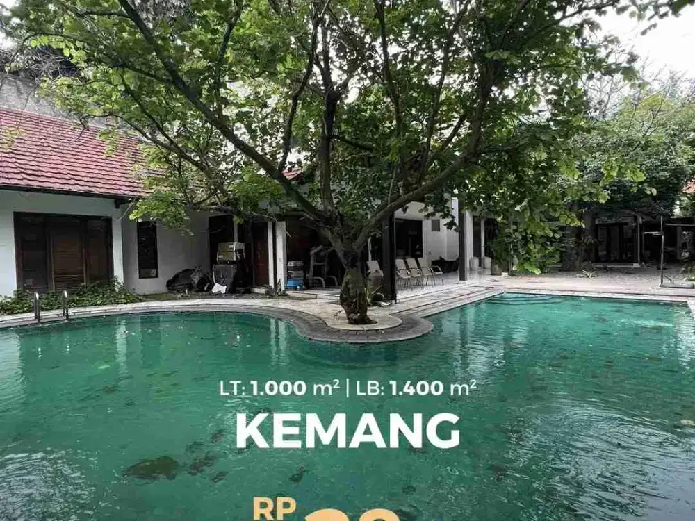 rumah dalam komplek di kemang dengan nuansa resort shm