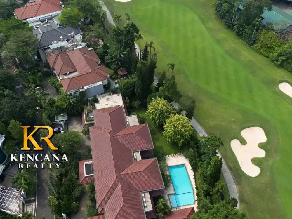 Pondok Indah Golf Backyard Luxurious Classic Home