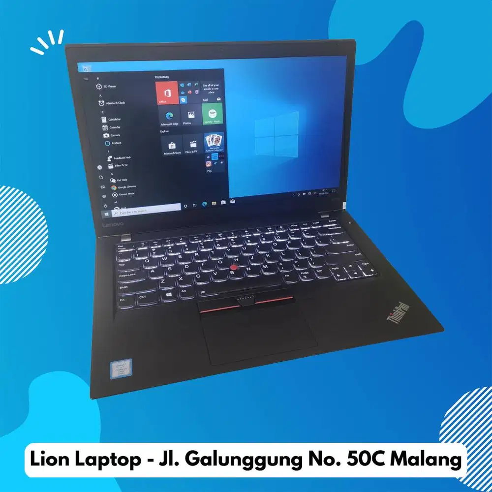 RAM 8GB SSD 256GB Core i5 Touchscreen SLIM Lenovo Thinkpad T470s [27|1