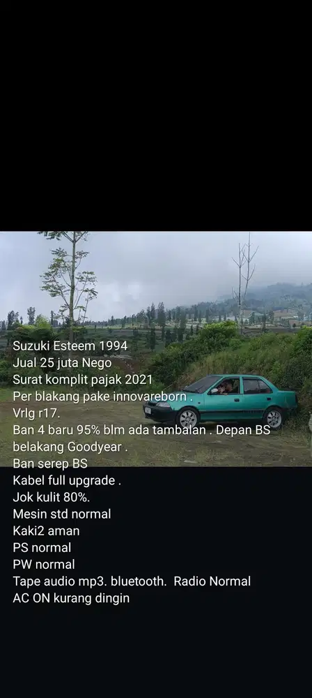 Suzuki Esteem 1993 Bensin