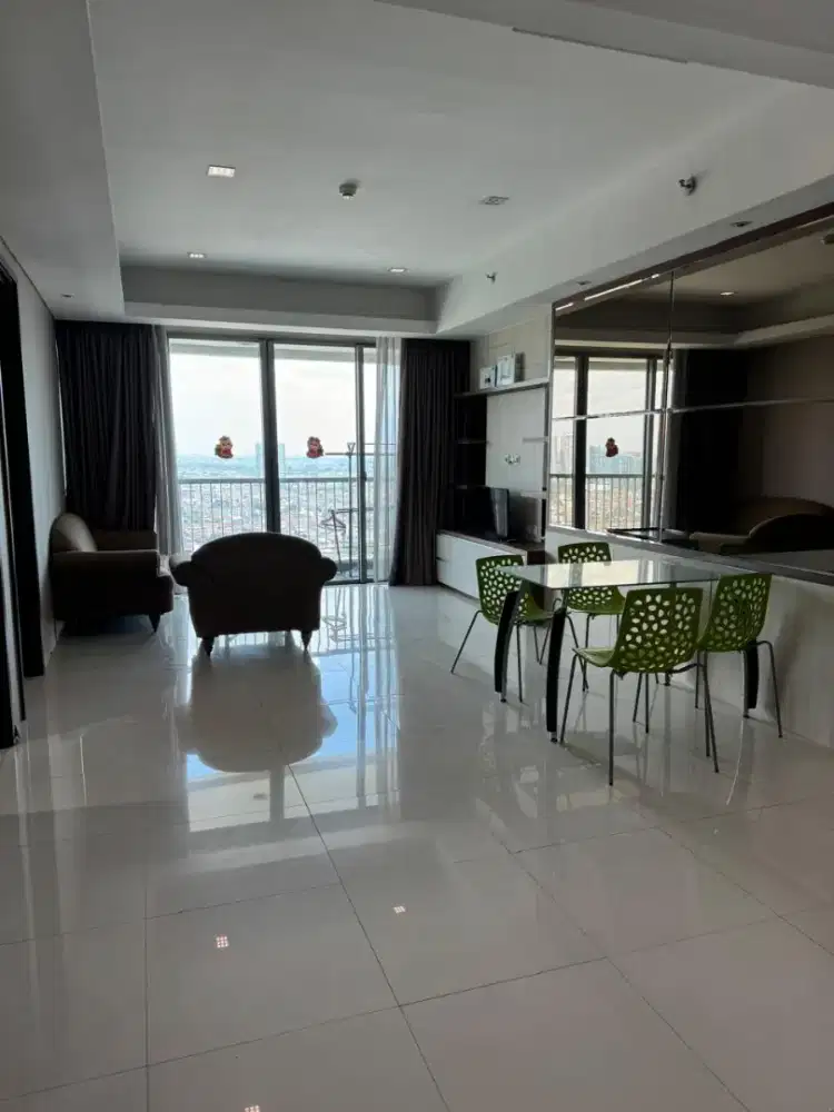 Disewakan Apartemen St Moritz 2BR, Full Furnished - Puri Indah