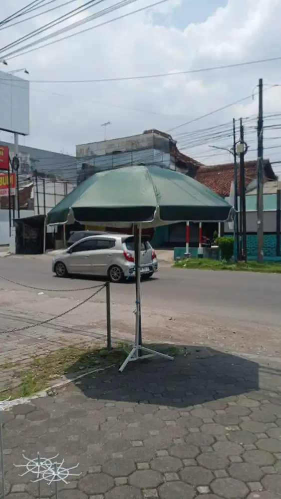 payung jualan pinggir jalan