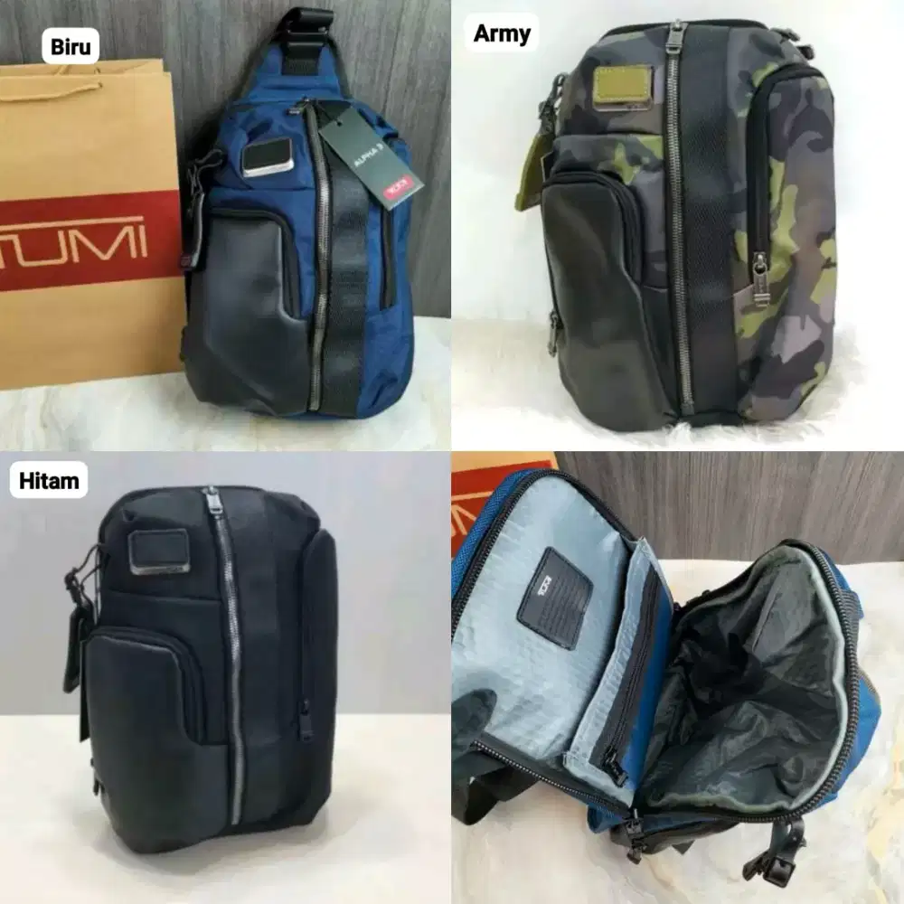Tas Tumi Slingbag bodybag Alpha Ready 3warna