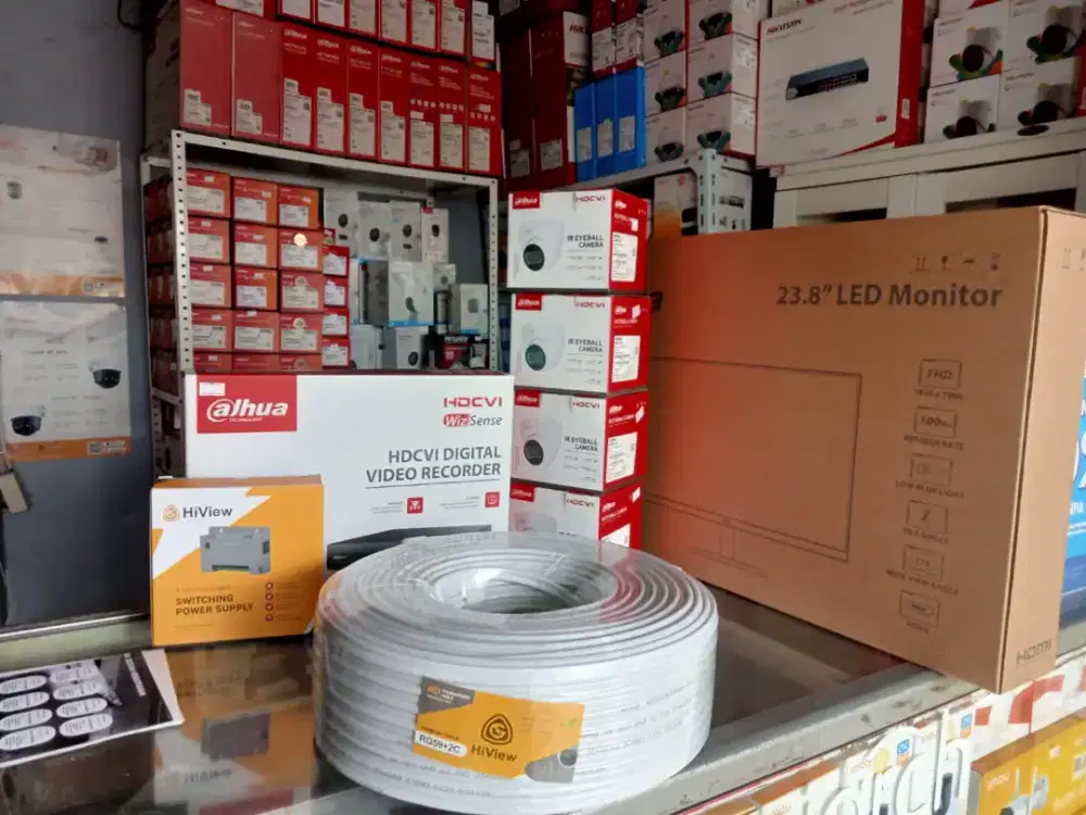 Paket CCTV Murah Bagus Hilook Dahua Hikvision Glenz Xmeye