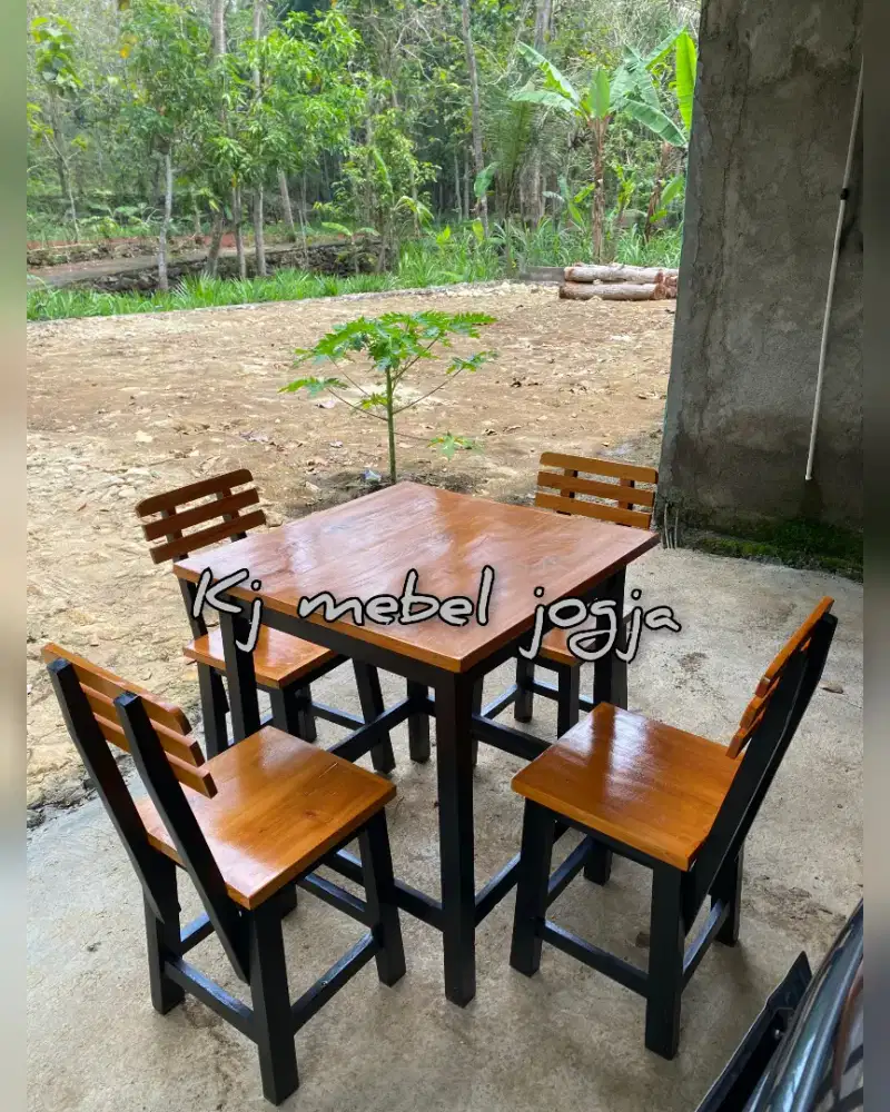 Meja kursi resto promo