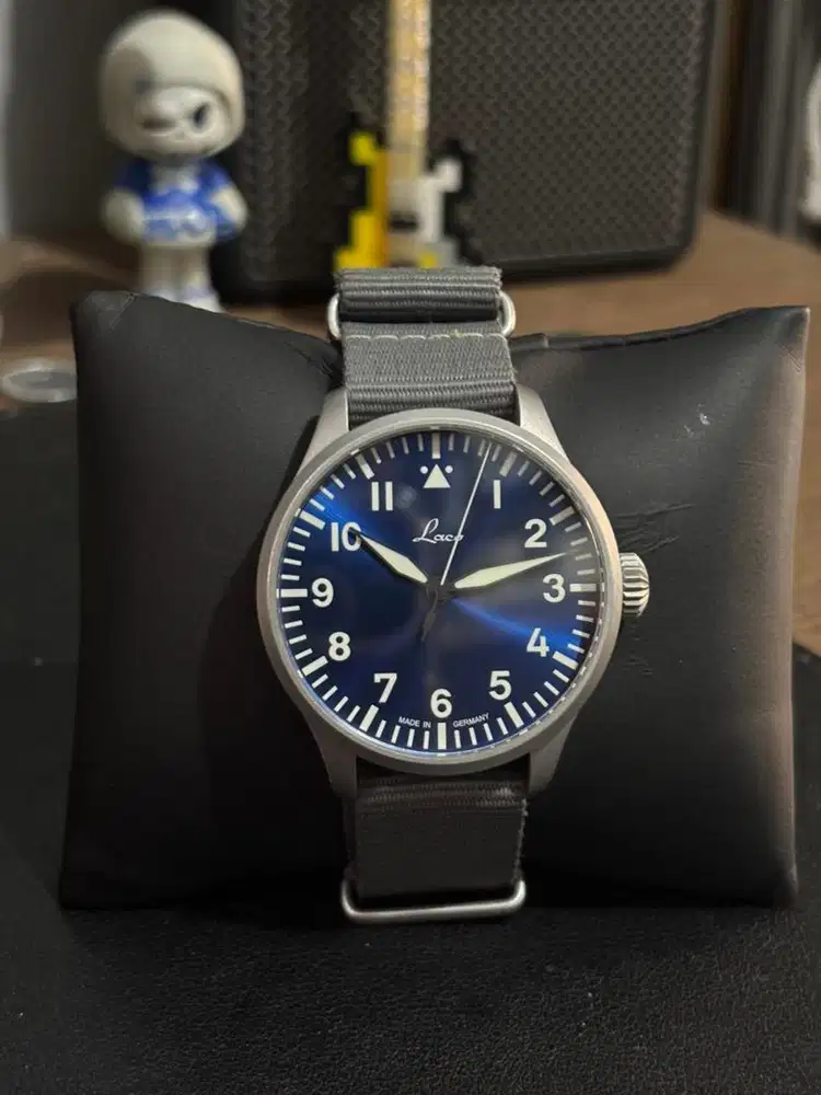 Jam Laco Augsburg Balue Stunde 42 Flieger Pilot Watch Germany