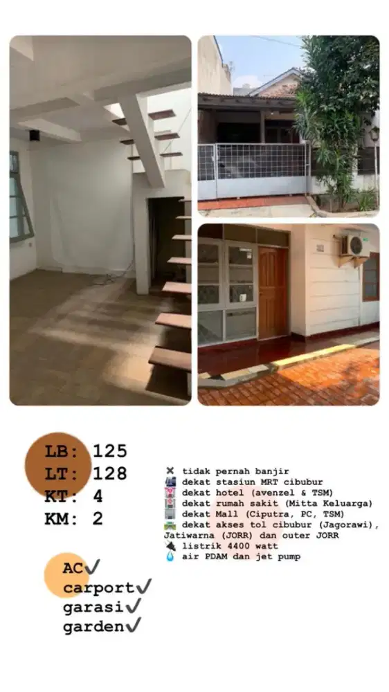 Rumah LT 128 di Kranggan Permai