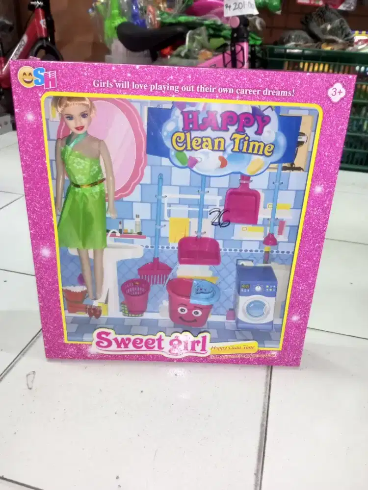 Mainan Anak Barbie Clean