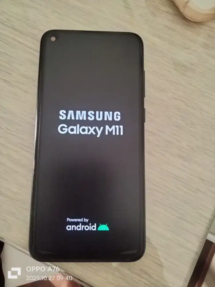 Samsung M11 mentok Logo masi Segel