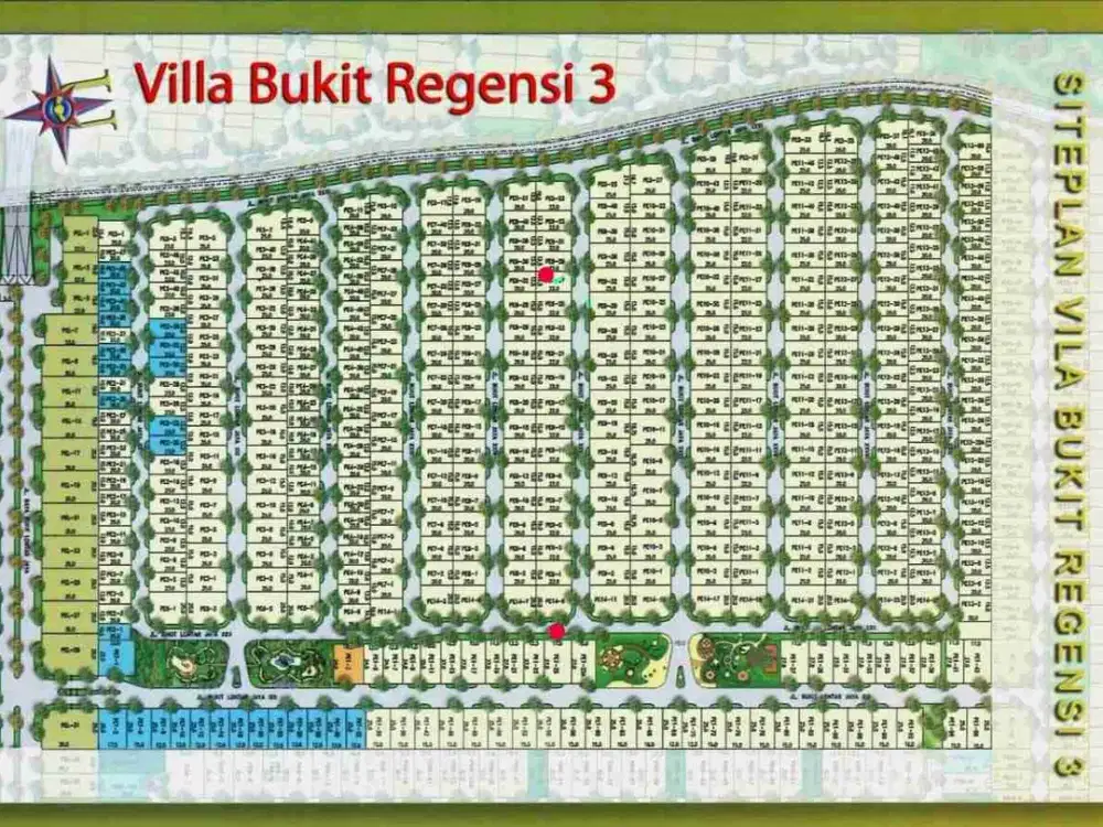 dijual murah tanah kavling pakuwon indah VBR villa bukit Regency 3 termurah
