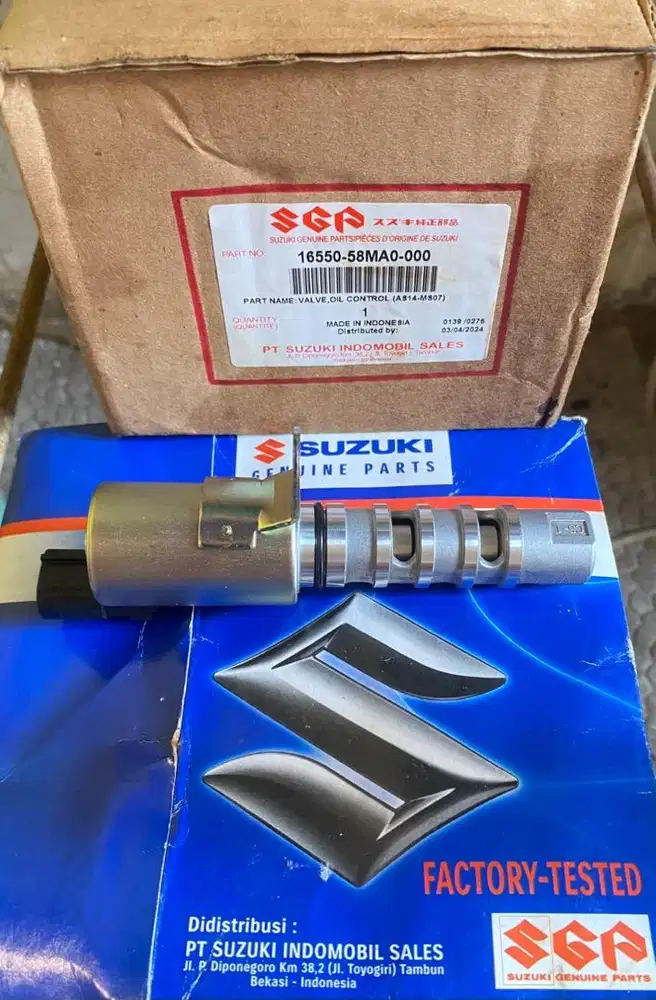 Sensor OCV/VVT Ertiga, Splash, wagon r Original 100% asli SGP